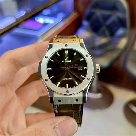 titanium green hublot|Hublot titanium price.